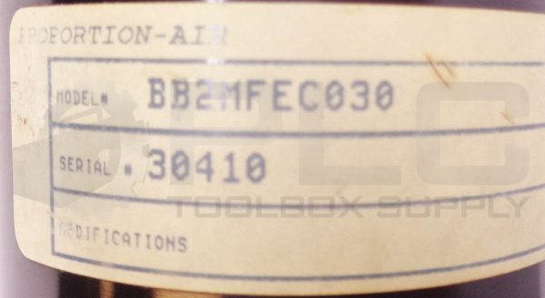NEW PROPORTION-AIR BB2MFEC030 PRESSURE CONTROLLER *READ DESC* - Image 5