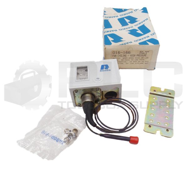 NEW RANCO 016-166 FAN CYCLING HIGH PRESSURE CONTROL SWITCH 50-150PSIG 016-166-70