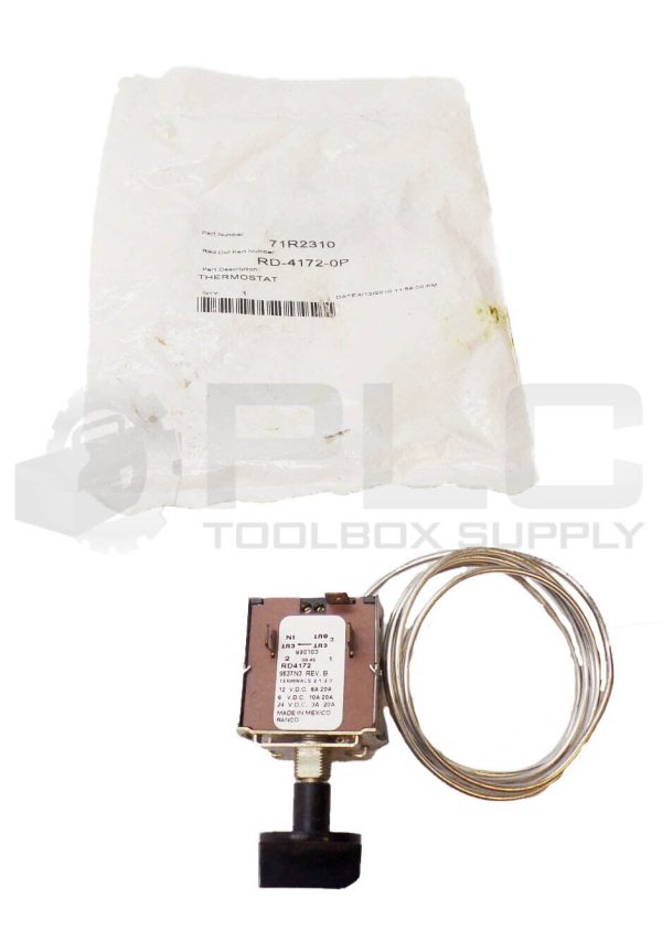 NEW RED DOT 71R2310 THERMOSTAT RD-4172-0P 12VDC 6A 9637N3