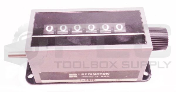 NEW REDINGTON 1-2926 ROTARY COUNTER 6 DIGIT