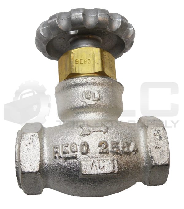 NEW REGO 2554 GLOBE VALVE 400CWP 3/4"