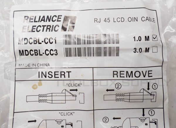 NEW RELIANCE ELECTRIC MD1CC /A HAND HELD LC OIM KEYBOARD W/ MDCBL-CC1 - Image 8