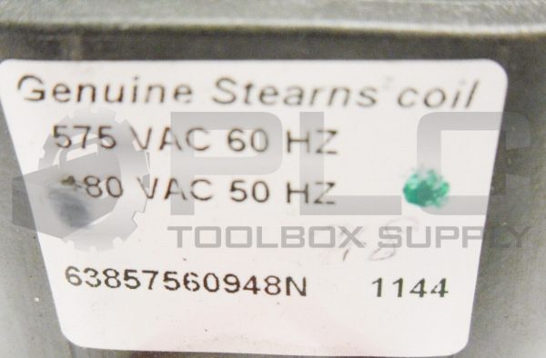 NEW REXNORD 63857560948N COIL 480/575VAC 50/60HZ - Image 4
