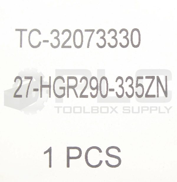NEW SEALED 27-HGR290-335ZN QUICK RELEASE BAND CLAMP - Image 4
