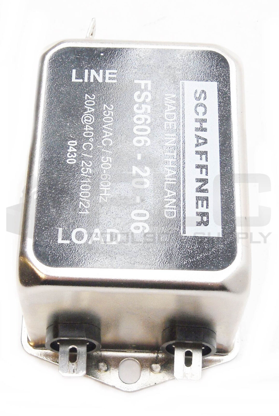 SCHAFFNER FS5606-20-06 MULTI-STAGE POWER LINE FILTER 250V 50-60HZ - Image 3