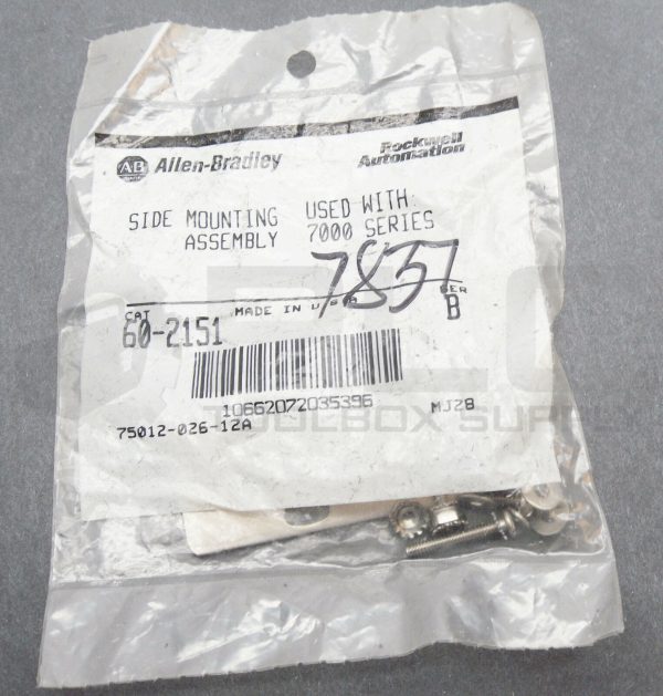 LOT OF 11 SEALED NEW ALLEN BRADLEY 60-2151 /B SIDE MOUNTING ASSEMBLY - Image 3
