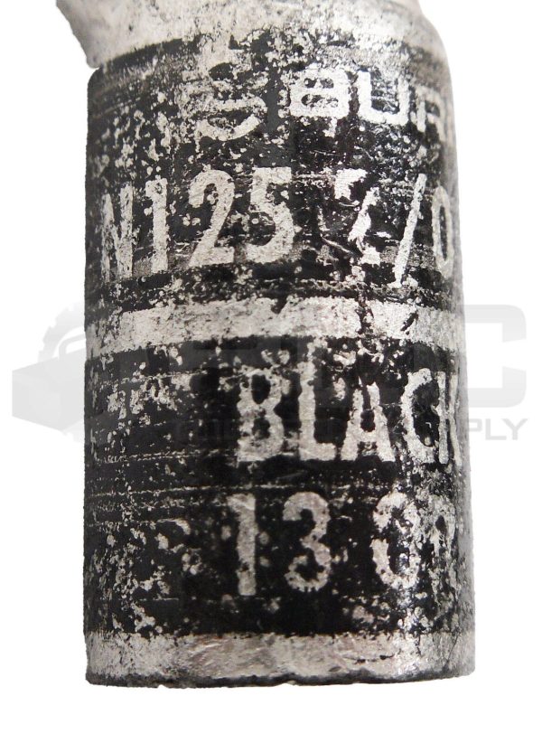 LOT OF 12 NEW BURNDY YA26-L COMPRESSION LUG N125 2/0 STR CU BLACK DIE 13 OR 100 - Image 5