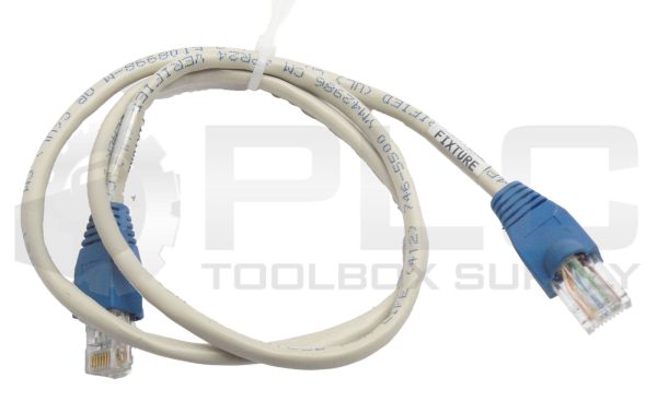 LOT OF 2 BLACK BOX 746-5500 CABLES APPROX 1' - Image 3