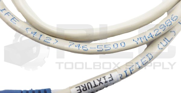 LOT OF 2 BLACK BOX 746-5500 CABLES APPROX 1' - Image 6