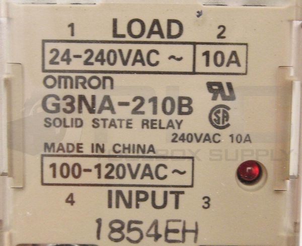 LOT OF 2 NEW OMRON G3NA-210B SOLID STATE RELAY 24-240VAC 10A - Image 6