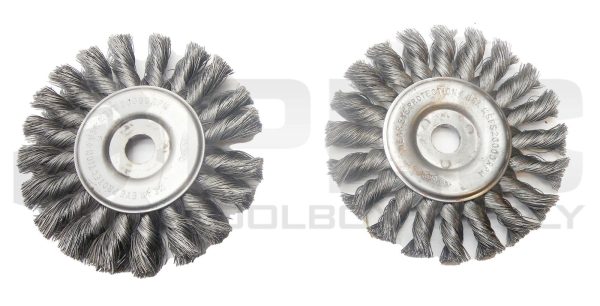 LOT OF 2 NEW OSBORN MSFS20000 WIRE WHEEL MSFS20000RPM