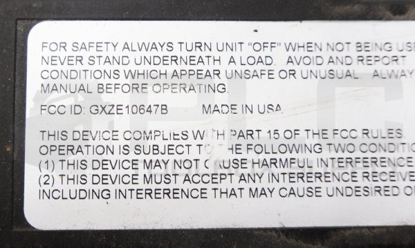 MAGNETEK TELEMOTIVE INDUSTRIAL CONTROLS REMOTE CONTROL TRANSMITTER - Image 5