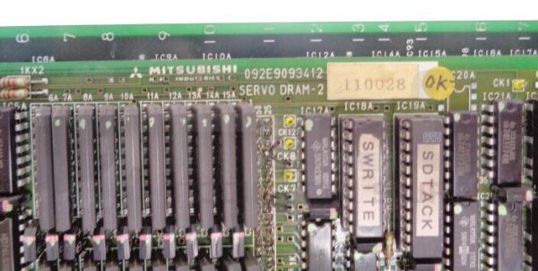 MITSUBISHI 092E9092812 MAIN CARD-2 CIRCUIT BOARD, 092E9093302, 092E9093412 - Image 5