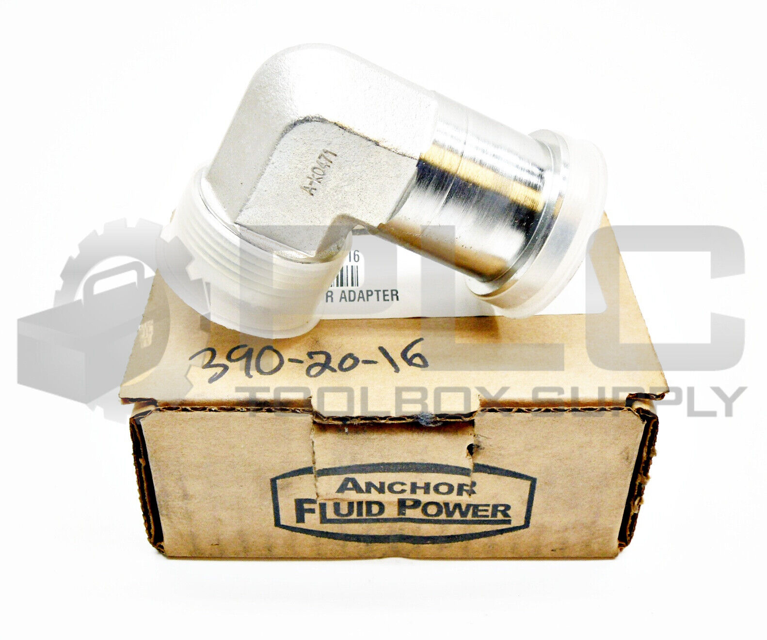 New anchor fluid power 390 20 16 flange adapter plc toolbox supply