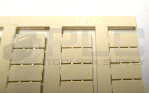 NEW AUTOMATION SYSTEM INTERCONNECT ASI434006 BLANK MARKER TAGS KB6/12 - Image 5