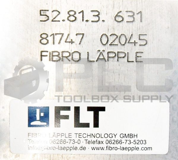 NEW FIBRO LAPPLE 52.81.3.631 81747 02045 GRIPPER - Image 5