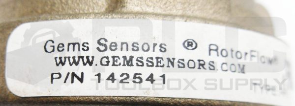 NEW GEMS SENSORS 142541 FLOW INDICATOR TYPE RFI - Image 7