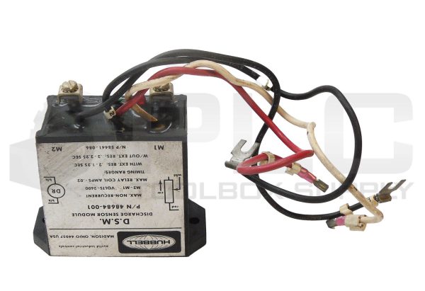NEW HUBBELL 48684-001 DISCHARGE SENSOR MODULE 2600V .02A .2-1.25SEC *READ*