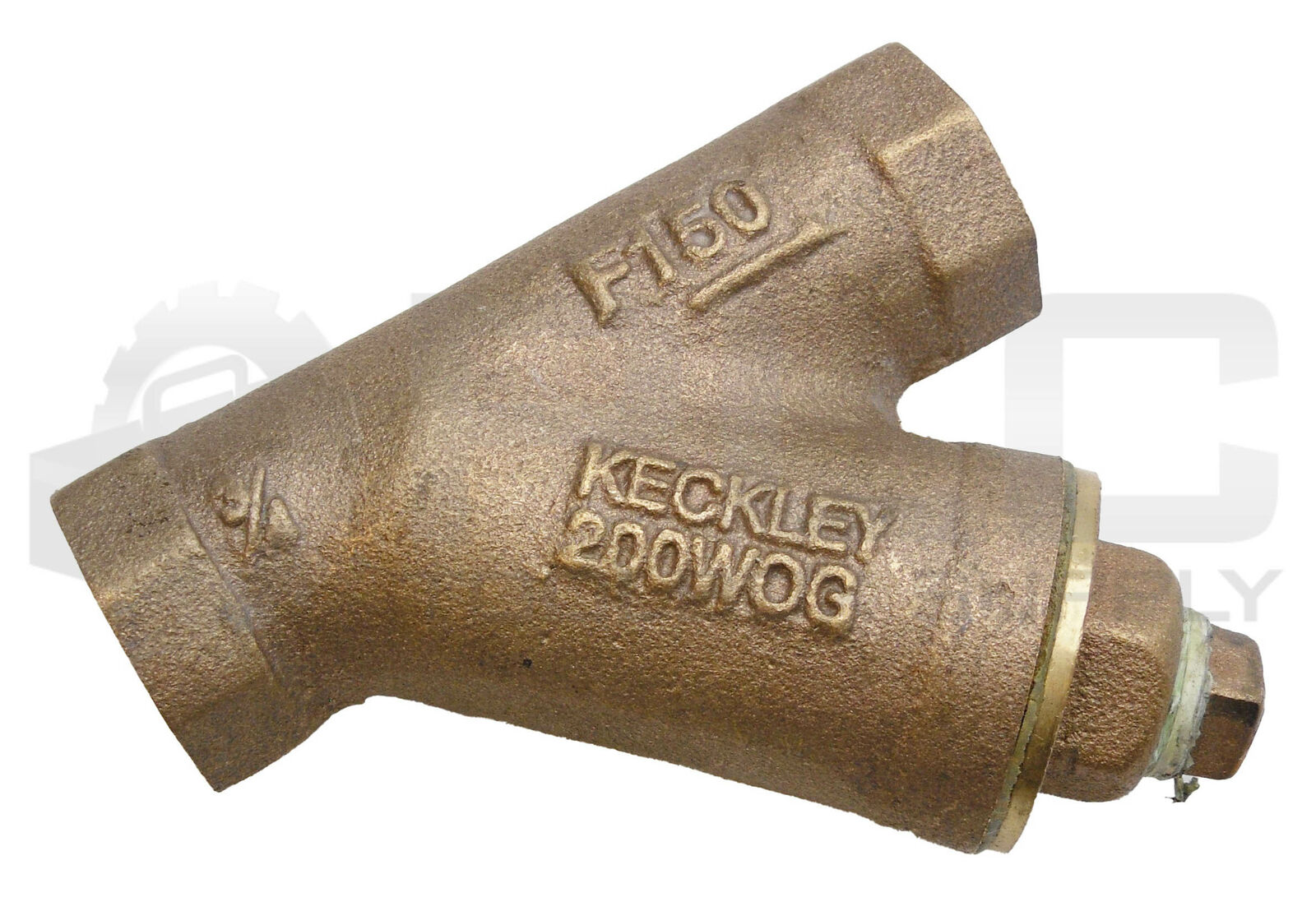 NEW KECKLEY F150 BRONZE STRAINER 3/4" 200WOG PLC Toolbox Supply