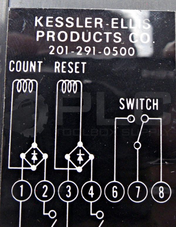 NEW KEP KESSLER-ELLIS PRODUCTS CO. 201-291-0500 ELECTRIC COUNTER 6 DIGIT MVS1623 - Image 5