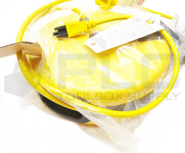 NEW LUMAPRO 1W943A 25' RETRACTABLE CORD REEL WORK LIGHT *READ* - Image 7