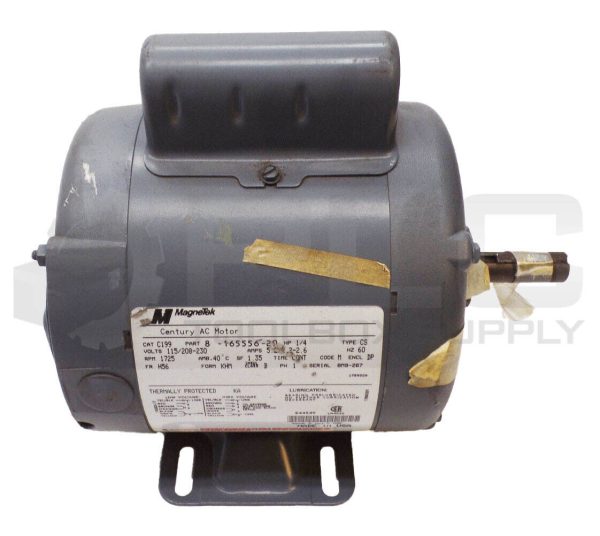 NEW MAGNETEK 8-165556-20 CENTURY AC MOTOR 1/4HP 1725RPM FR:H56 C199 *READ*
