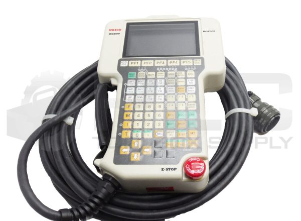 NEW NACHI ROP511 ROBOT TEACH PENDANT ROP500 APPROX 30' CABLE 9511110 *READ*