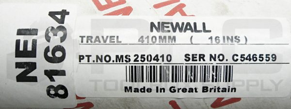 NEW NEWALL MS250410 LINEAR ENCODER CARBON RAIL, TRAVEL: 410mm, LOA: 23" - Image 5