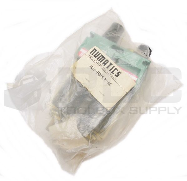 NEW NUMATICS M21-03PLX-AC COMBINATION CYLINDERS P21B-03AC L21L-03 C
