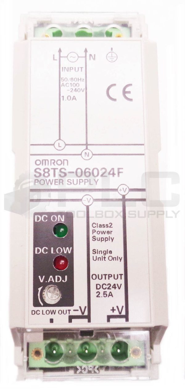 NEW OMRON S8TS-06024F POWER SUPPLY 50/60HZ 240VAC 1.0C - Image 5
