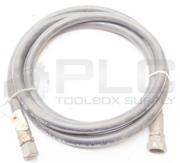 NEW PARKER 301-8 NO-SKIVE HYDRAULIC HOSE APPROX 12'