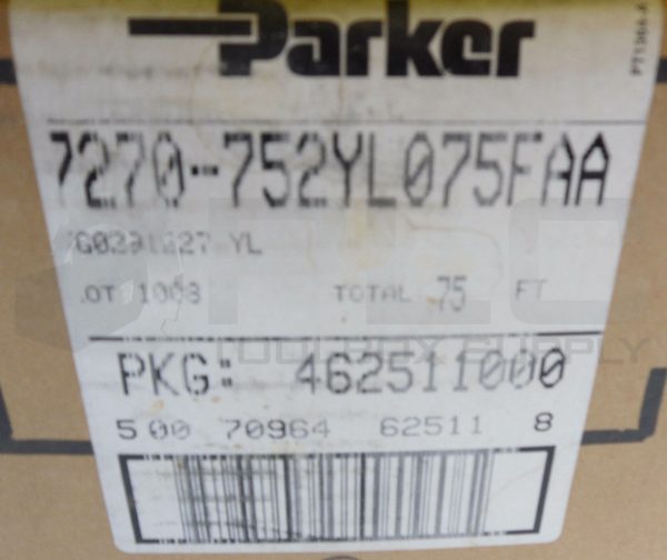 NEW PARKER 7270 BOOSTER 800 HOSE 800PSI 7270-752YL075FAA 75' 3/4" - Image 3