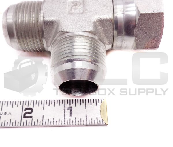 NEW PARKER 7/8" ID MALE TAPER 11/4" ID FEMALE SWIVEL HYDRAULIC T