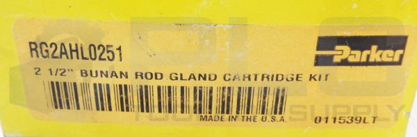 NEW PARKER RG2AHL0251 2-1/2" BUNAN ROD GLAND CARTRIDGE KIT - Image 6