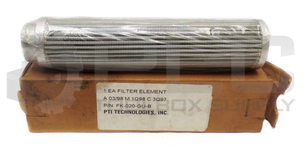 NEW PTI TECHNOLOGIES FK-020-GU-B FILTER ELEMENT