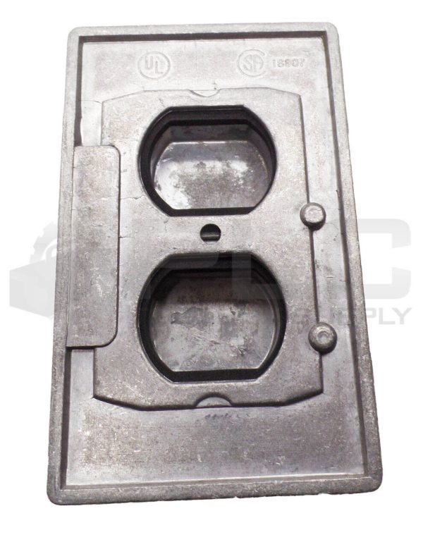 NEW RED DOT CWPDR DUPLEX RECEPTACLE COVER 1 GANG - Image 4