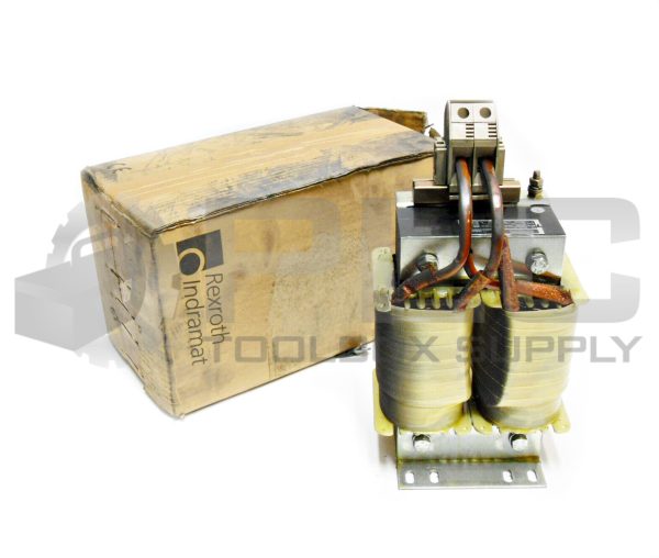 NEW REXROTH INDRAMAT GLD12 CHOKE TRANSFORMER 100AMP 1MH 50/60HZ 45/B 0550VDE