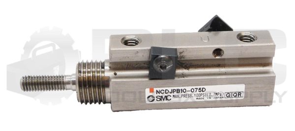 NEW SMC NCDJPB10-075D COMPACT AIR CYLINDER 100PSI 3/8" BORE