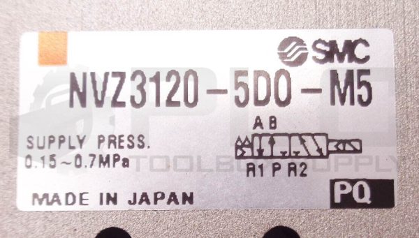 NEW SMC NVZ3120-5D0-M5 VALVE/SOL PILOT 0.15-0.7MPA - Image 5