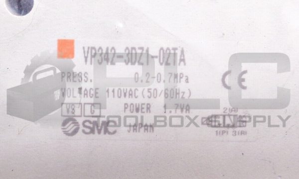 NEW SMC VP342-3DZ1-02TA SOLENOID VALVE CONTROL MODULE - Image 4