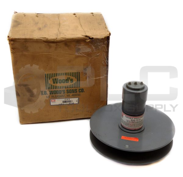 NEW TB WOOD'S RC10578 VARIABLE SPEED SHEAVE 3HP/1750RPM 2HP/1160RPM RC105 - Image 3