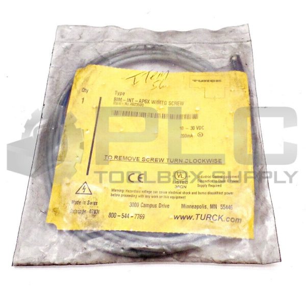 NEW TURCK ELEKTRONIK BIM-INT-AP6X SENSOR MAGNETIC FIELD BIMINTAP6X 4623500