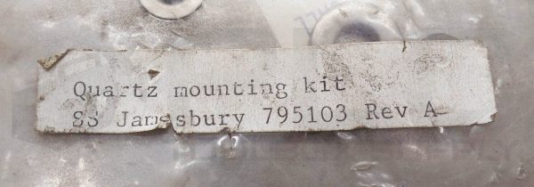 SEALED NEW JAMESBURY 795103 QUARTZ MOUNTING KIT - Image 5