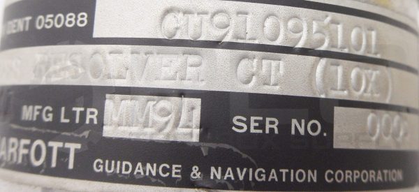 KEARFOTT 05088-CU91095101 B LESS RESOLVER CT (10X) TACHOMETER - Image 5
