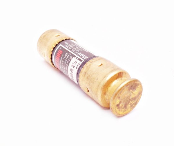 LOT OF 12 FUSETRON FRN-R-2 1/2 DUAL ELEMENT TIME DELAY CURRENT LIMITING FUSE - Image 3