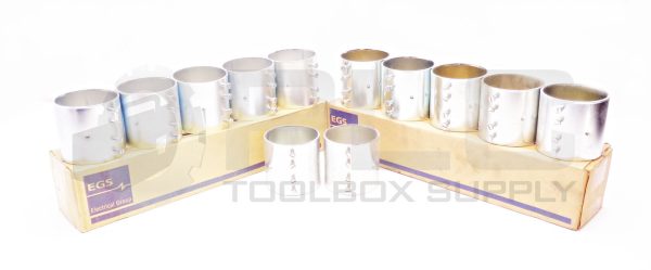 LOT OF 12 NEW EGS ETP 5300S 3" EMT COUPLING SCREW TYPE COUPLINGS