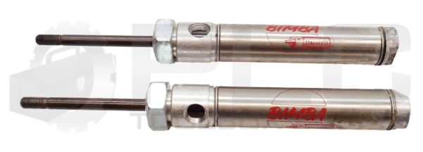 LOT OF 2 BIMBA 042-D PNEUMATIC CYLINDERS