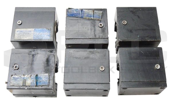 LOT OF 6 THOMSON INDUSTRIES SYSTEMS LINEAR RAIL GUIDE BEARING