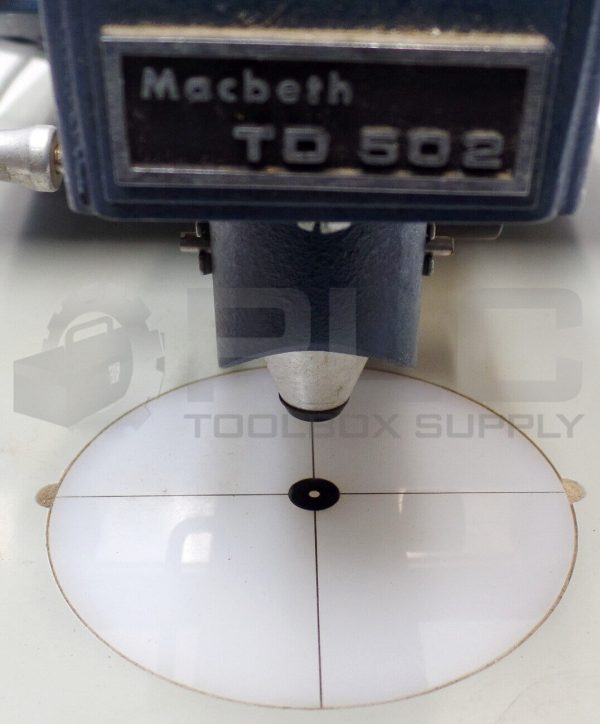 MACBETH TD-502 TRANSMISSION DENSITOMETER, TD502 - Image 4