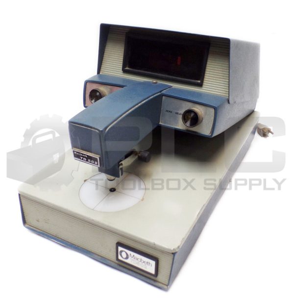 MACBETH TD-502 TRANSMISSION DENSITOMETER, TD502